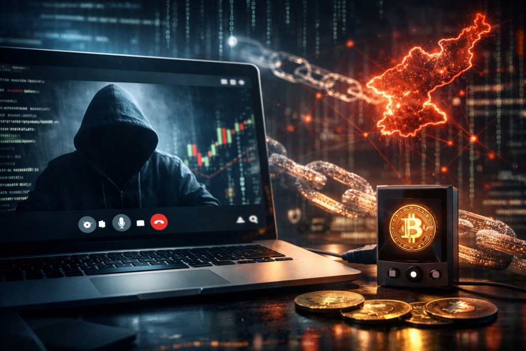 North Korean Hackers Target Crypto Wallets via Fake Zoom Calls – featured image