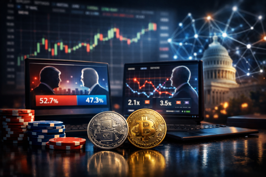 Political Betting Persists Despite Polymarket’s U.S. Ban Political Betting Persists Despite Polymarket's U.S. Ban – featured image