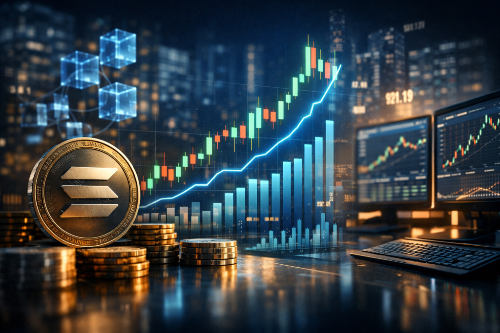 Solana's Perpetual Swap Trading Volume Hits Record $147 Billion in Q2 2026 – featured image