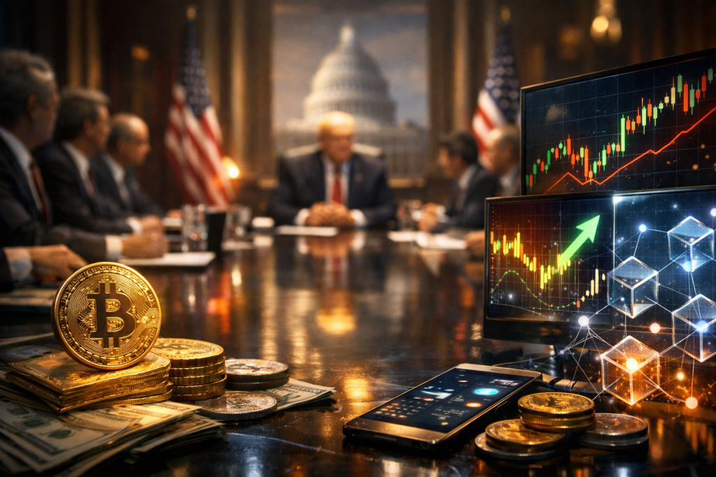 Trump’s Crypto Fortune Sparks Senate Debate Over CLARITY Act Trump's Crypto Fortune Sparks Senate Debate Over CLARITY Act – featured image