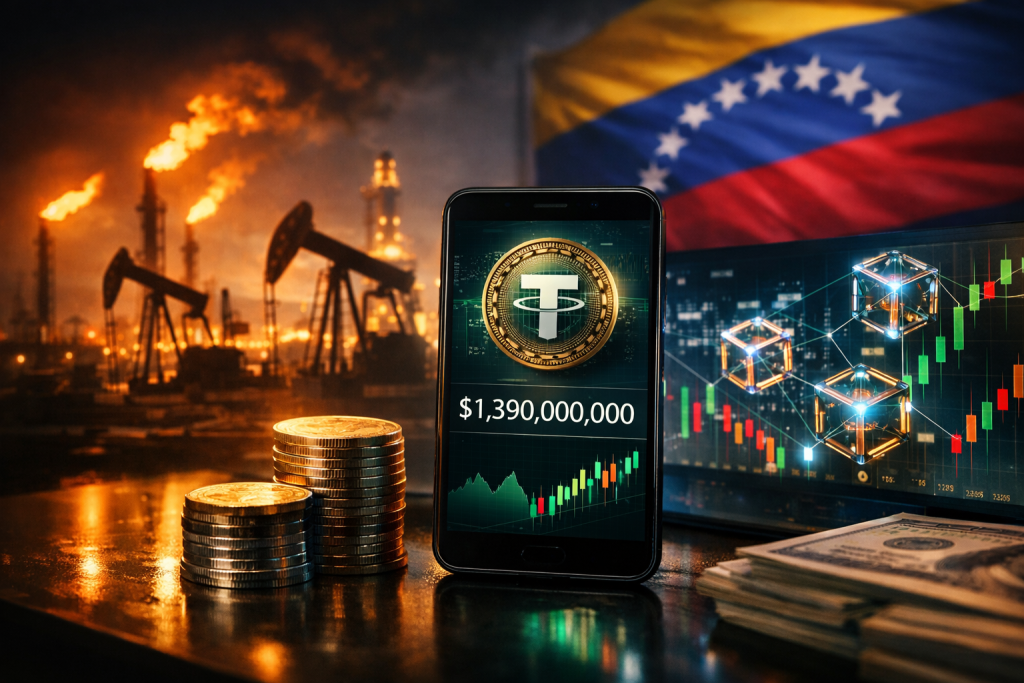 Venezuela’s USDT Trading Surges, Matching Oil Export Volumes Venezuela's USDT Trading Surges, Matching Oil Export Volumes – featured image