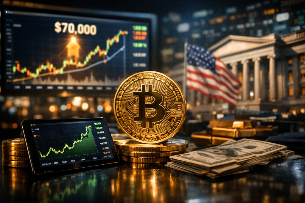 Bitcoin Surges Past $70,000 as US Treasury Expands Debt Buybacks – featured image