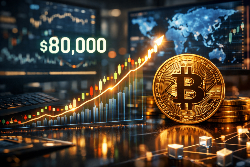 Bitcoin Surges Past $80,000 Amid ETF Inflows and Economic Shifts – featured image