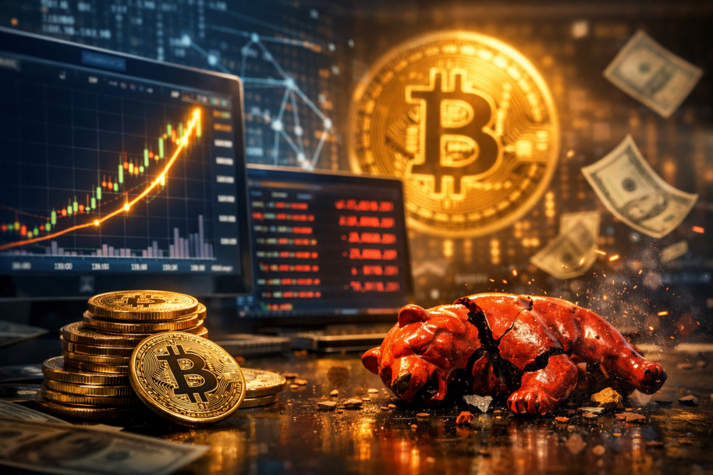Bitcoin's Meteoric Rise Triggers Record Losses for Bearish Traders – featured image