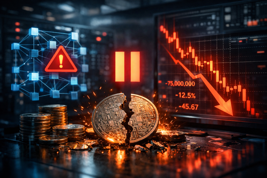 Cronos Suspends Blockchain Operations Following $75 Million Exploit of Tectonic App Cronos Suspends Blockchain Operations Following $75 Million Exploit of Tectonic App – featured image