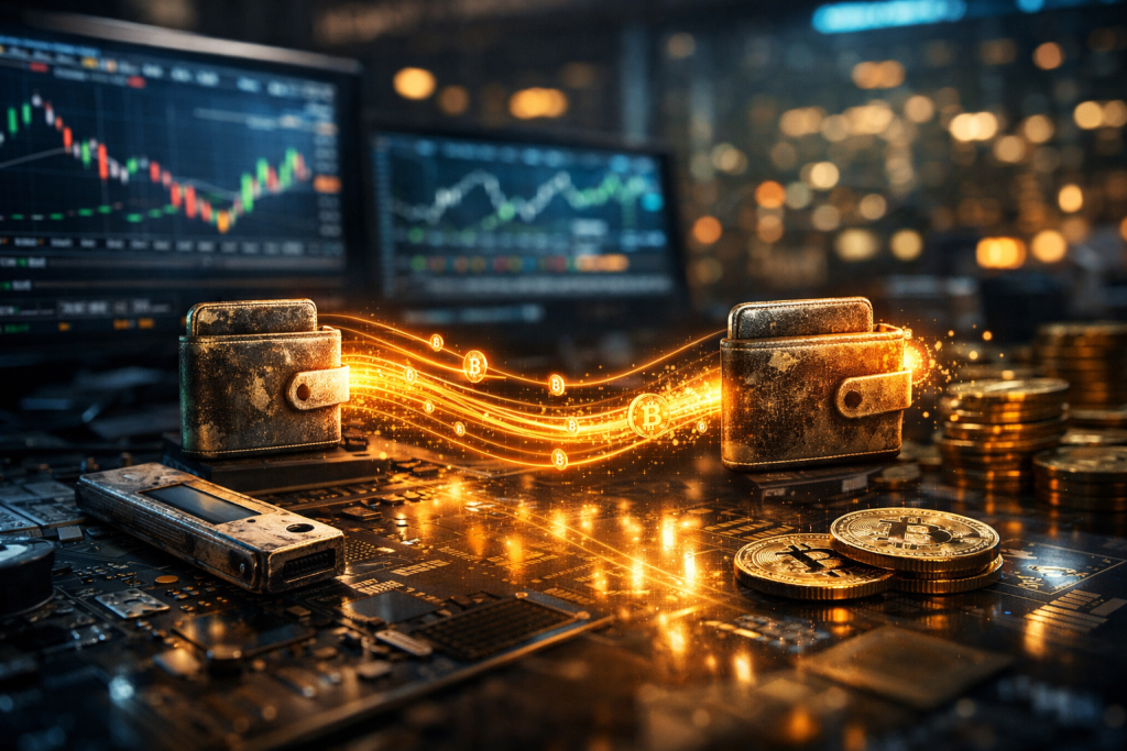 Decade-Old Bitcoin Wallets Stir Market with $40 Million Movement – featured image
