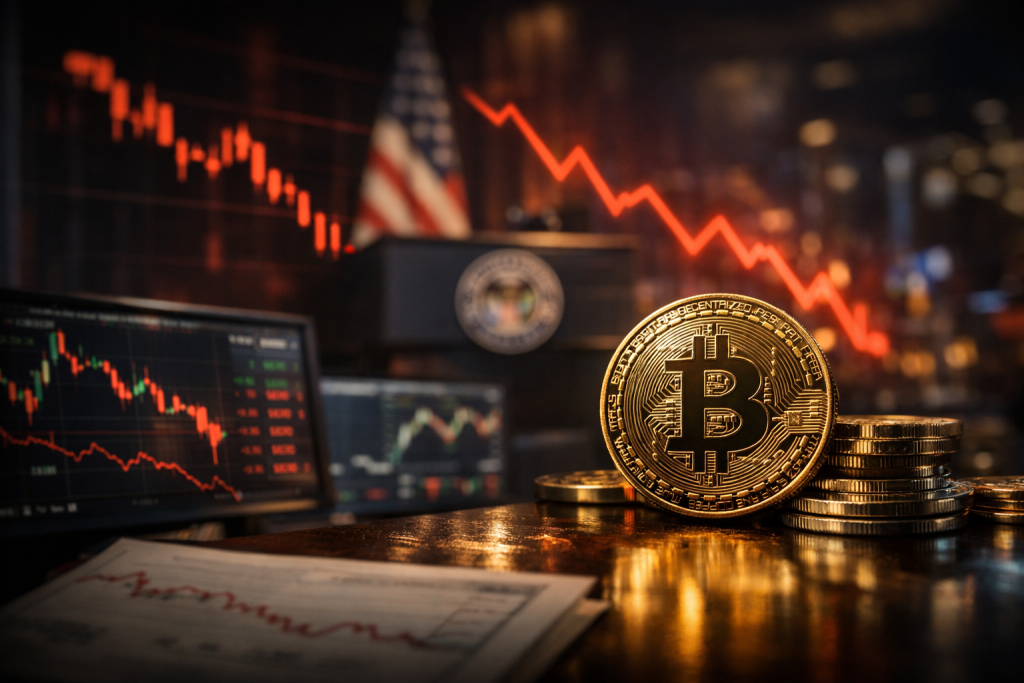 Fed Chair Warsh Signals Continued Inflation Battle as Bitcoin Dips – featured image