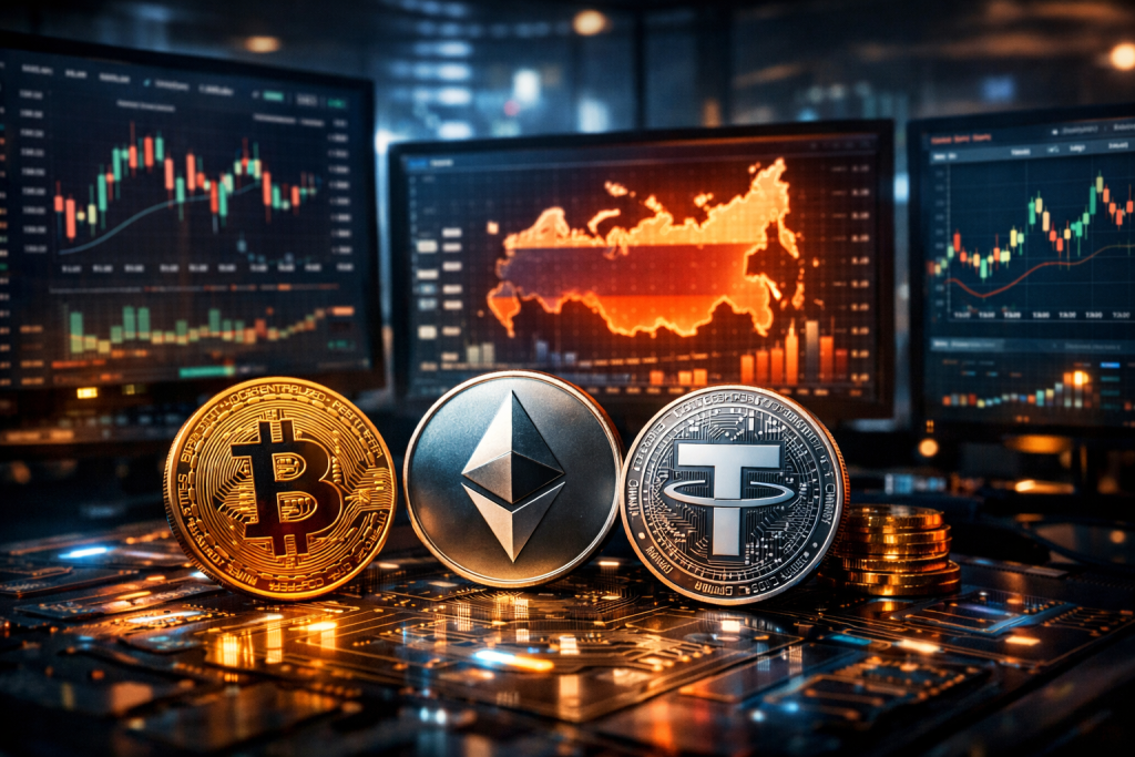 Russia's $46 Billion Crypto Market Launches with Limited Options – featured image