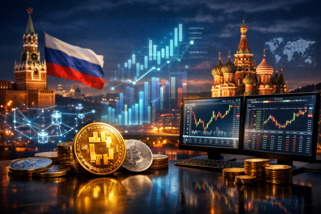 Russia’s Ambitious Crypto Trading Goals Set at $46 Billion in Year One Russia's Ambitious Crypto Trading Goals Set at $46 Billion in Year One – featured image
