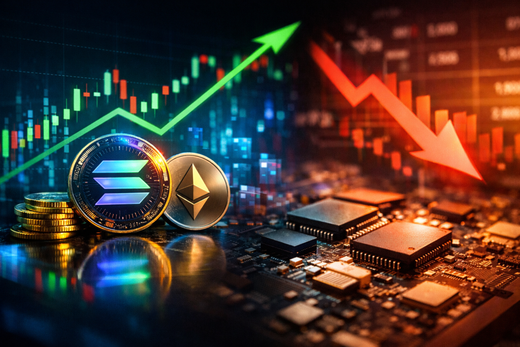 Solana Surge Propels Crypto Market While Korean Chip Stocks Decline – featured image