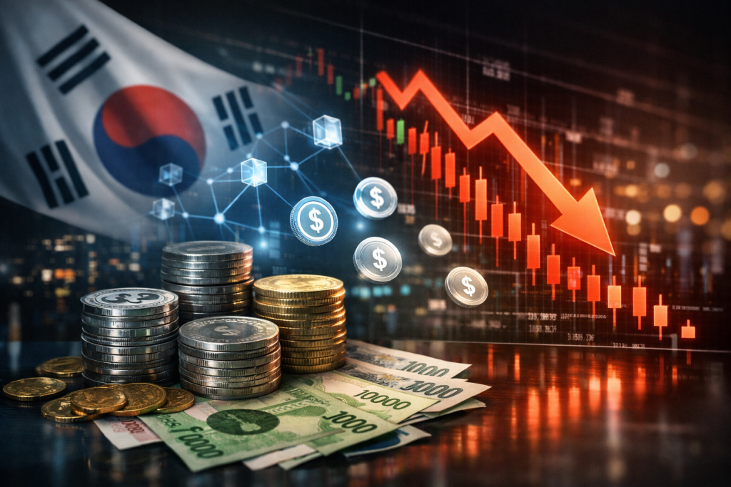 Stablecoin Exodus: South Korea Sees 18-Month High in Outflows – featured image