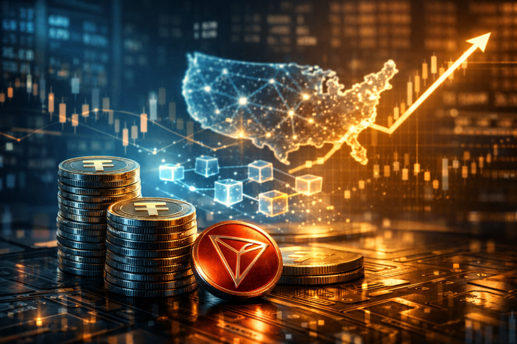 TRON USDT Transfers Soar to $2.1 Trillion Amid U.S. Accessibility Growth – featured image