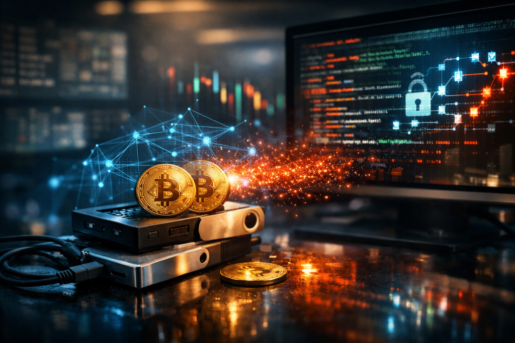 The Curious Case of $70 Million in Bitcoin Cold Wallets: A Digital Heist Without a Touch – featured image