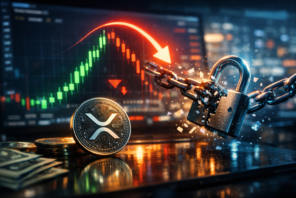 XRP's 50% Surge Hits a Speed Bump Ahead of Major Token Unlock – featured image
