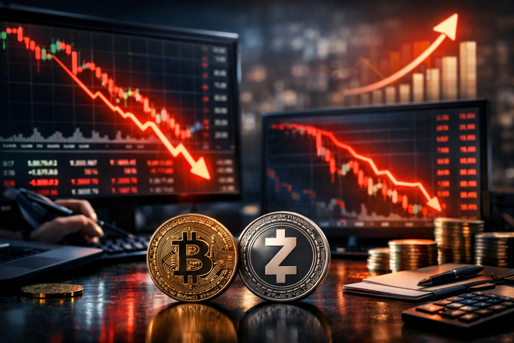 Bitcoin Dips Below $77,000 as Zcash Takes a Hit Amid Fed Rate Hike Speculation Bitcoin Dips Below $77,000 as Zcash Takes a Hit Amid Fed Rate Hike Speculation – featured image
