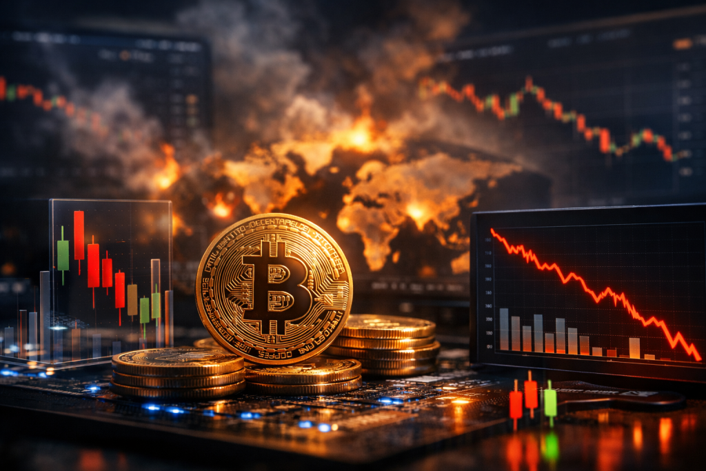 Bitcoin Dips Below $79K Amid Geopolitical Tensions and Rising Yields Bitcoin Dips Below $79K Amid Geopolitical Tensions and Rising Yields – featured image