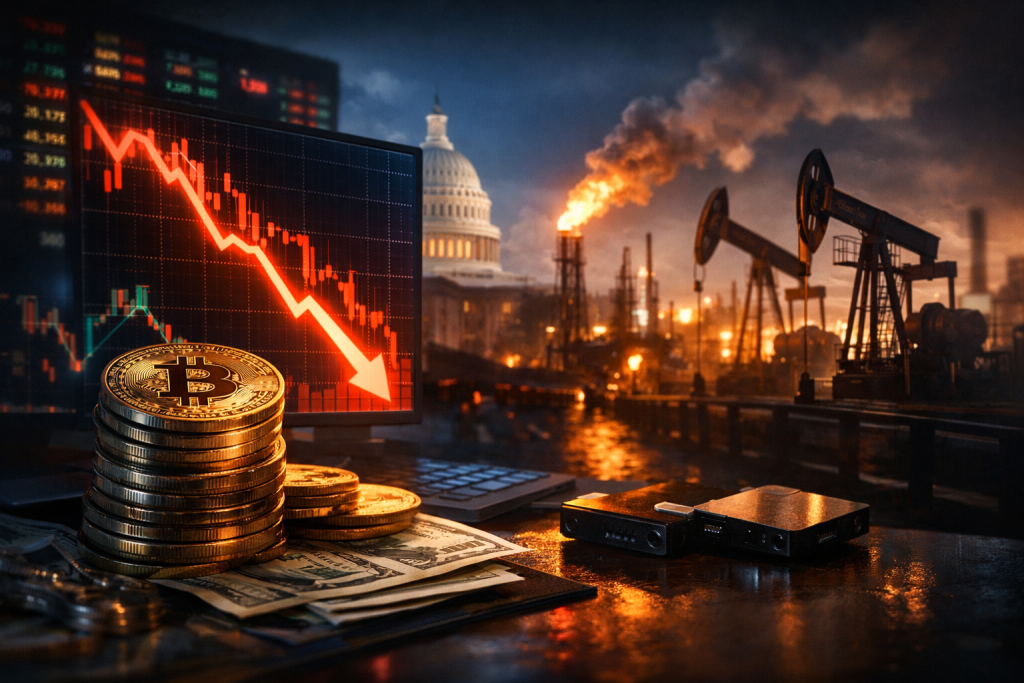 Bitcoin Dips to $77,800 as the Senate Clarity Act Approaches and Oil Prices Surge Bitcoin Dips to $77,800 as the Senate Clarity Act Approaches and Oil Prices Surge – featured image