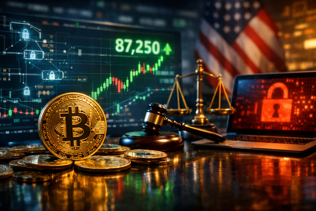 Bitcoin Surges Past $87K Amid Regulatory Developments and Security Concerns – featured image