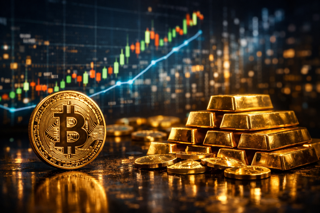 Bitcoin's Rising Value: Over 18 Ounces of Gold in Exchange – featured image