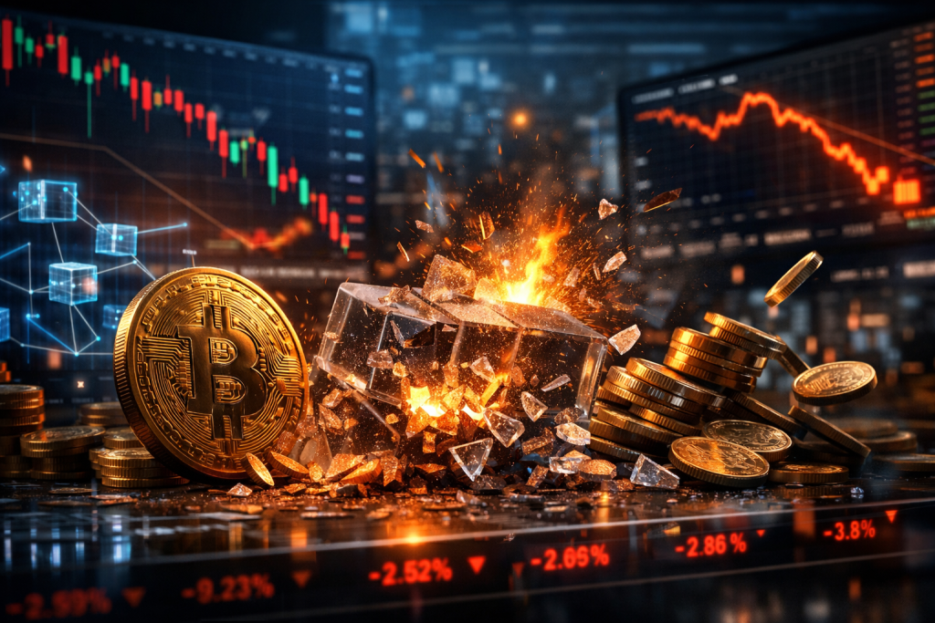 Crypto Market Faces Major Setback as $570 Million in Longs Liquidated – featured image