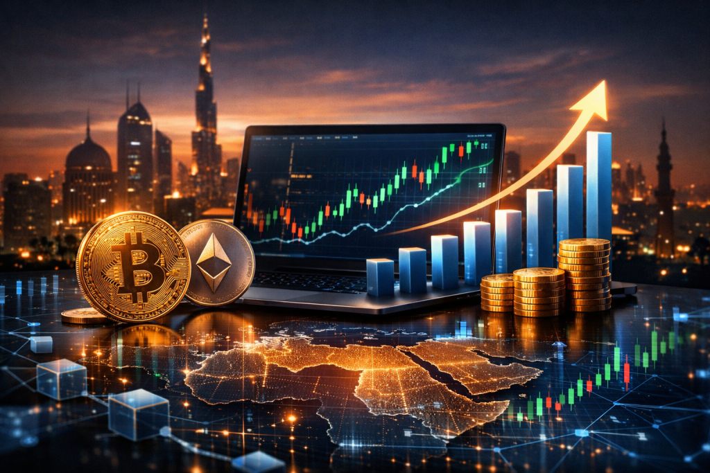 MENA Sees Crypto Volume Surge to $350 Billion in 2026 – featured image