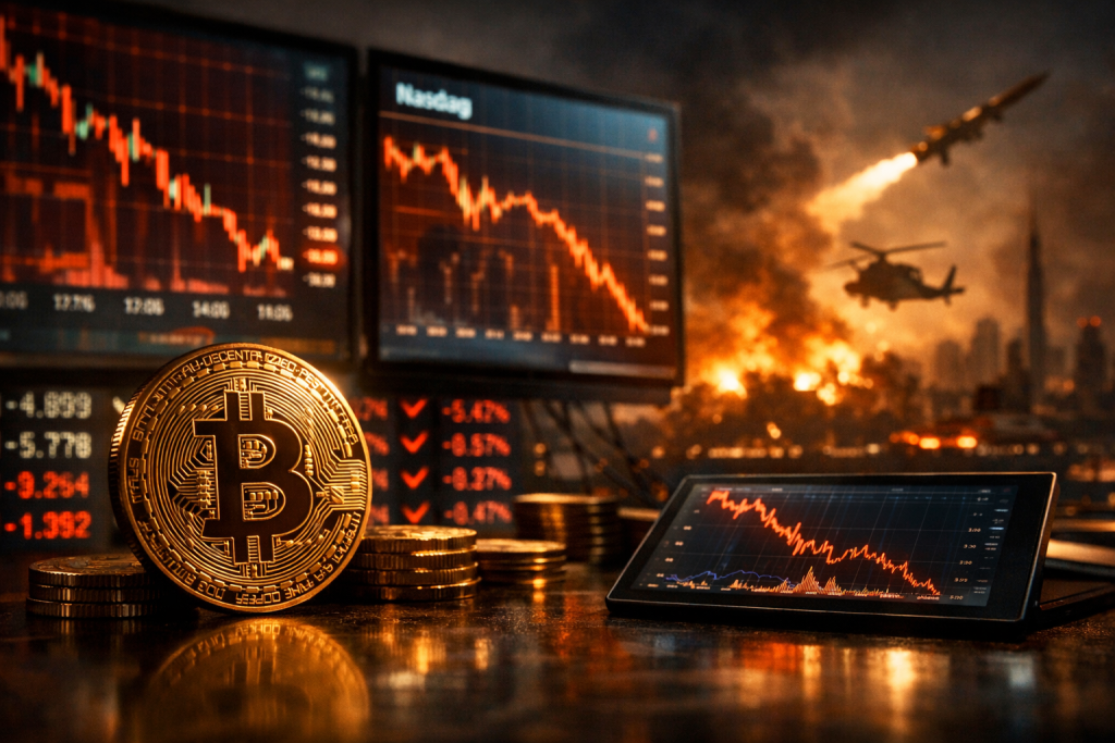 Market Reactions: Bitcoin and Nasdaq Futures Tumble Amid Geopolitical Tensions Market Reactions: Bitcoin and Nasdaq Futures Tumble Amid Geopolitical Tensions – featured image