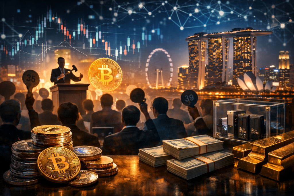 Singapore Seizes and Auctions $2.37 Billion in Crypto-Related Assets – featured image