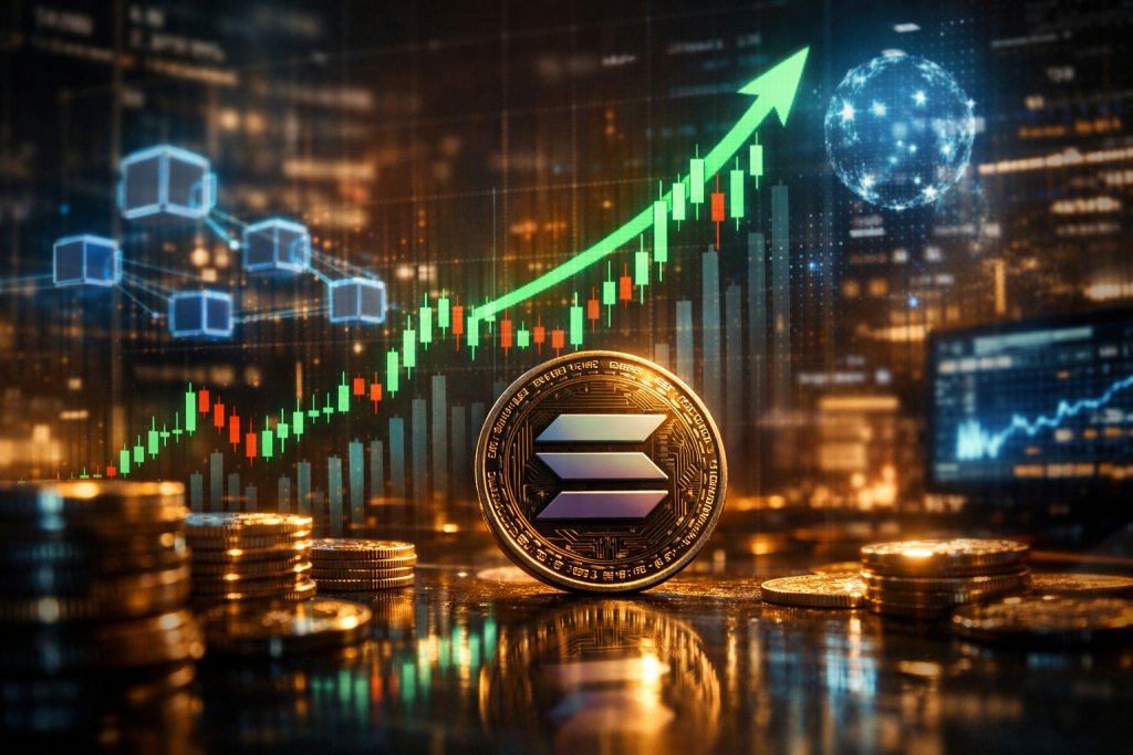 Solana Surges to Seven-Month High as Demand Rises Solana Surges to Seven-Month High as Demand Rises – featured image