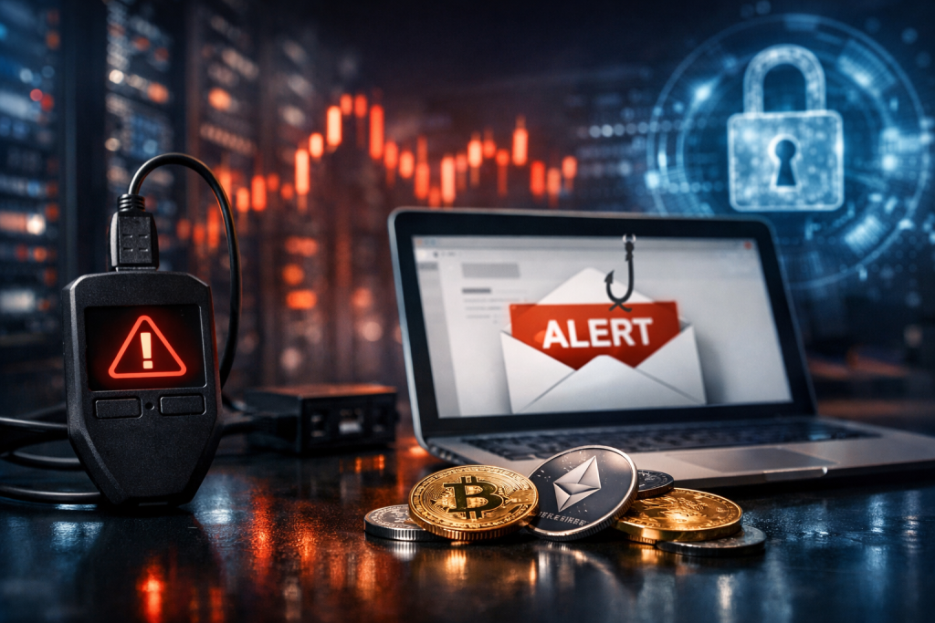 Trezor Security Alert: Phishing Attack Uses Official Domain to Target Users – featured image