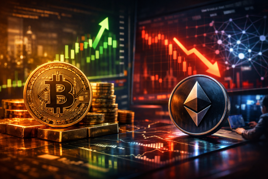 Bitcoin ETFs Surge with $470M in Inflows as Ether Trends Diverge – featured image