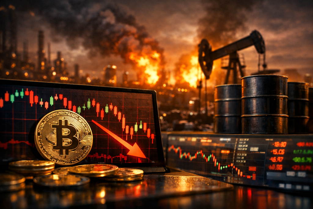 Bitcoin Falls Below $84,000 Amid Rising Oil Prices Following Iranian Incidents – featured image