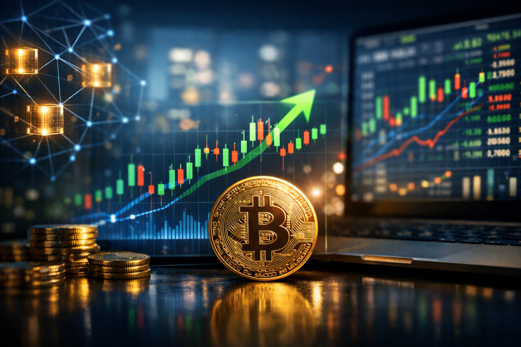 Bitcoin Stabilizes as Stock Markets Show Signs of Recovery – featured image