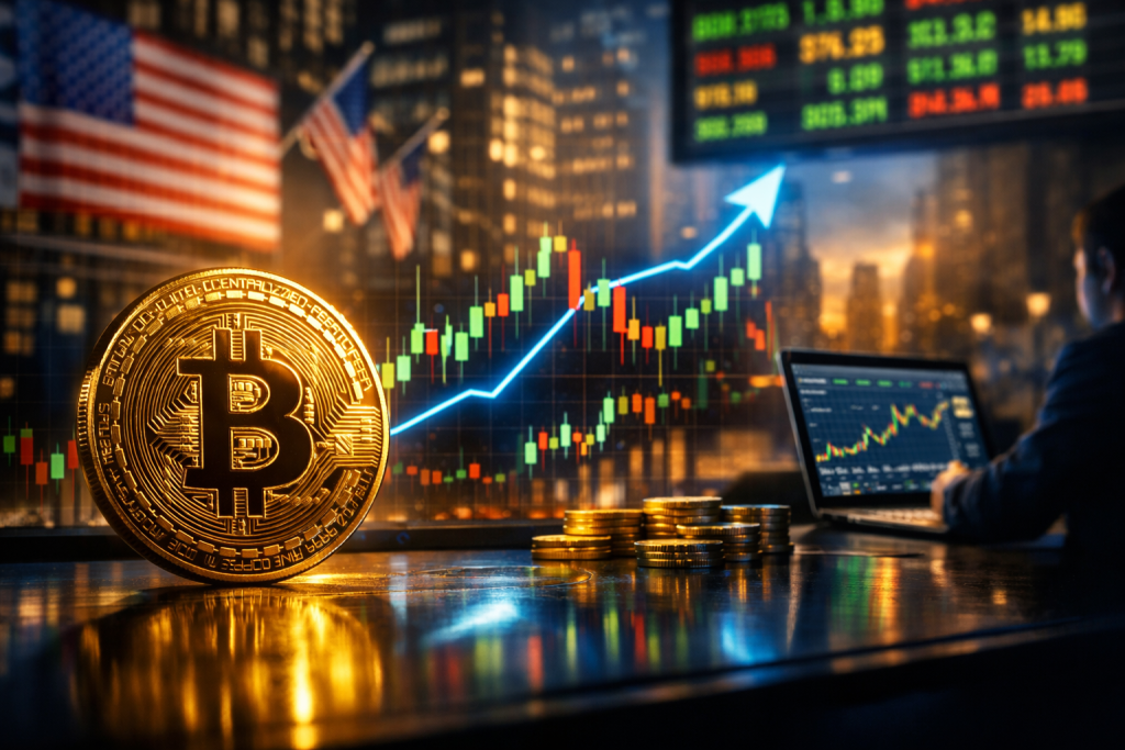 Bitcoin Surges Amid US Stock Market Rally, Faces $84,200 Resistance – featured image