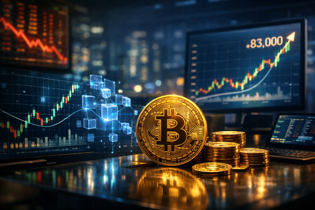 Bitcoin Surges Past $83,000 Amid Market Divergence – featured image