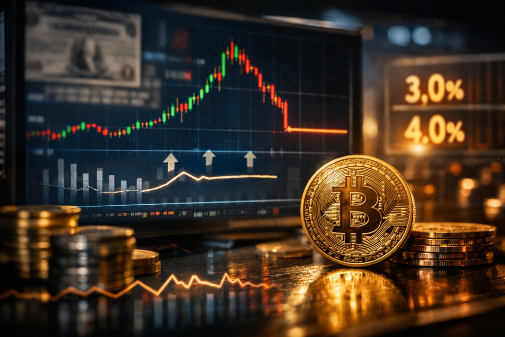 Bitcoin's Rally Stalls as Bond Yields Hold Steady – featured image