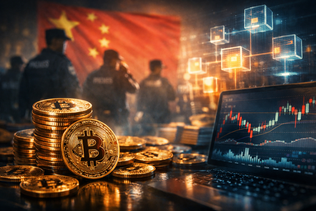 China Targets 61,800 BTC in Massive Fraud Scheme Seizure – featured image