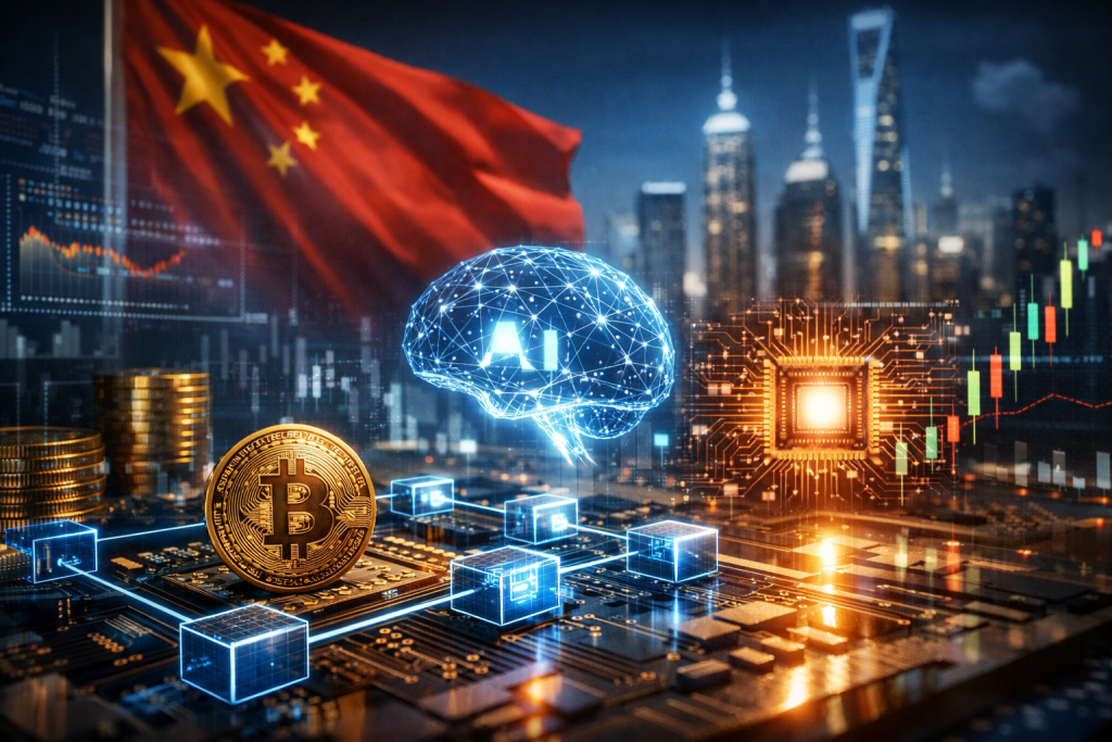 China Unveils Ambitious Blockchain and AI Strategy to Power Digital Economy – featured image