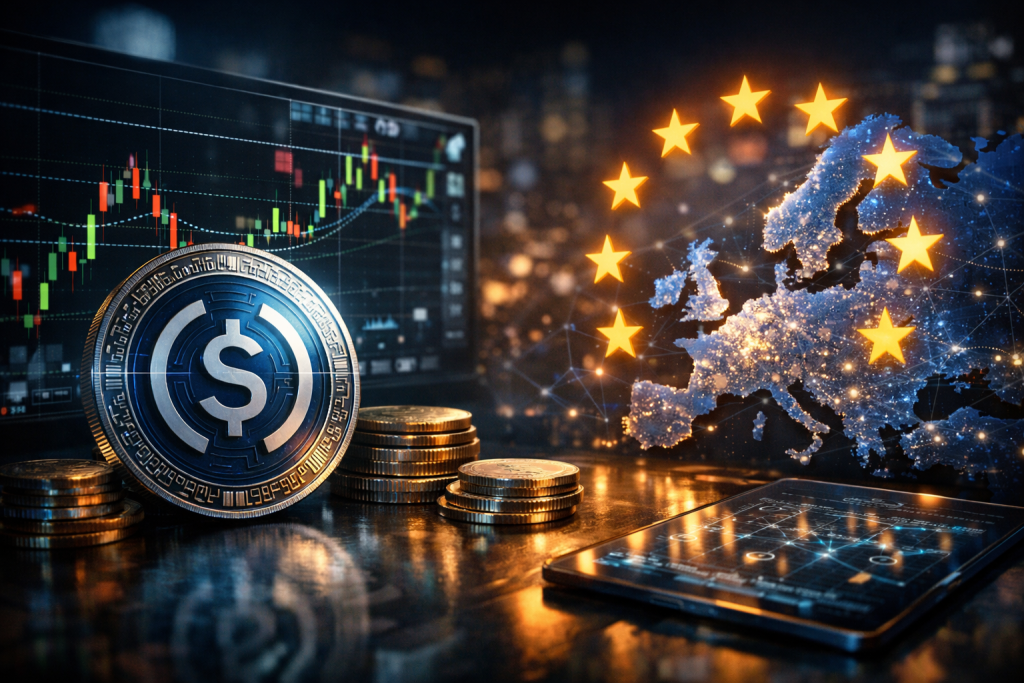 Circle's USDC Takes Lead as First EU-Recognized Stablecoin Under MiCA – featured image