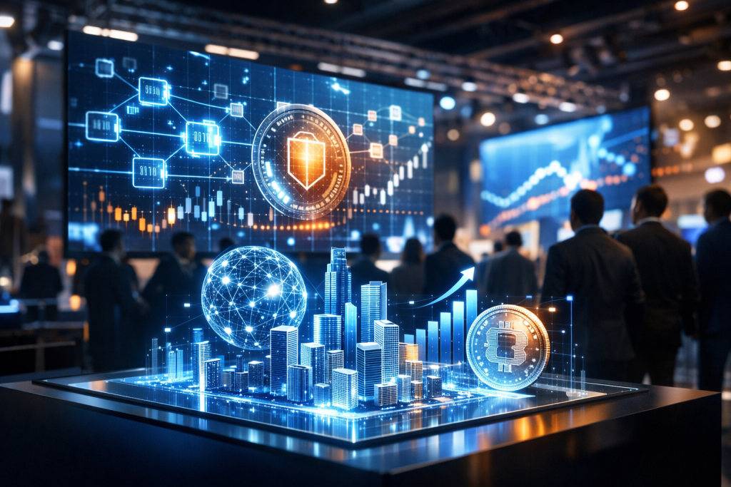 Koscom Unveils Next-Gen Tokenized Securities Platform at Korea Fintech Week 2026 – featured image