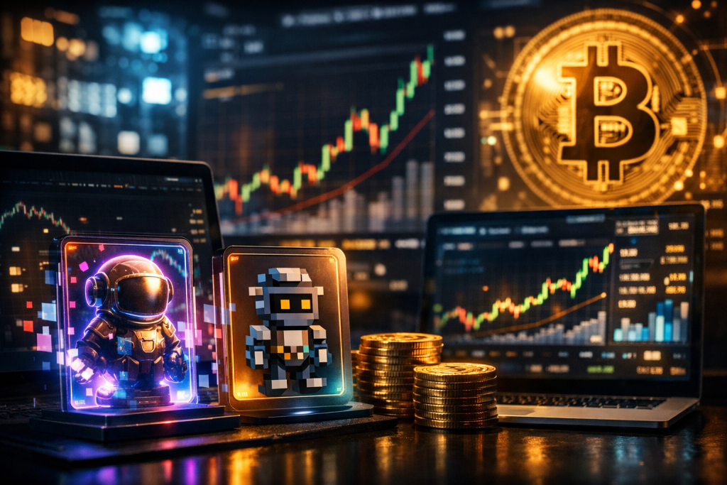 NFT Sales Surge Amid Bitcoin Trading Boom – featured image