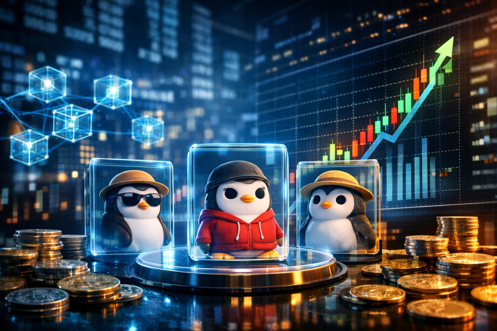 Pudgy Penguins Propel NFT Market to New Heights with $39.85 Million in Sales – featured image