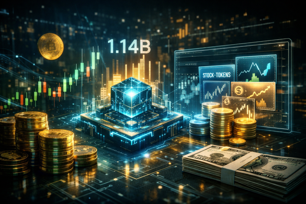 Robinhood Chain Surges to $1.14B TVL as Morpho Revolutionizes Stock-Token Loans Robinhood Chain Surges to $1.14B TVL as Morpho Revolutionizes Stock-Token Loans – featured image