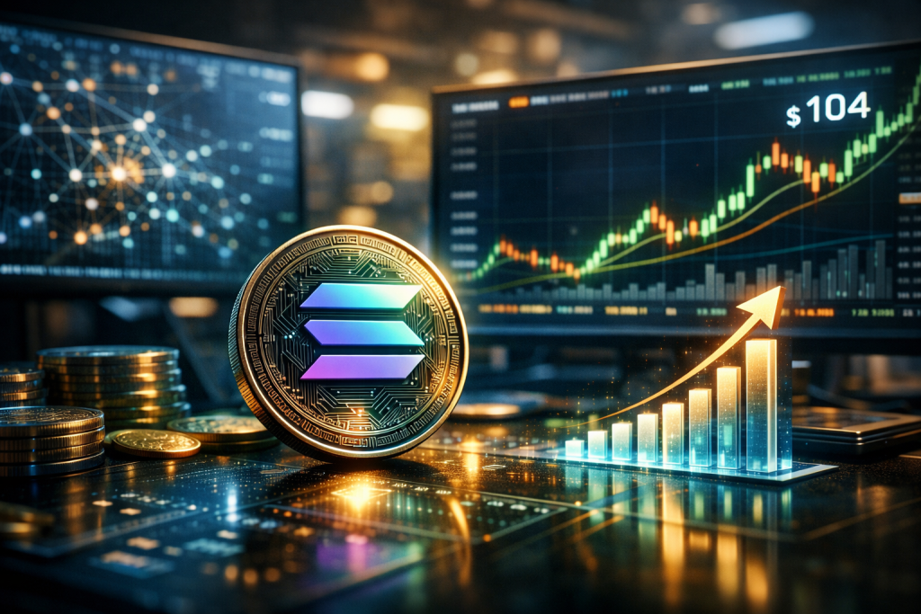 Solana Surges with 8.92 Billion Transactions in Q3 as SOL Approaches $104 – featured image