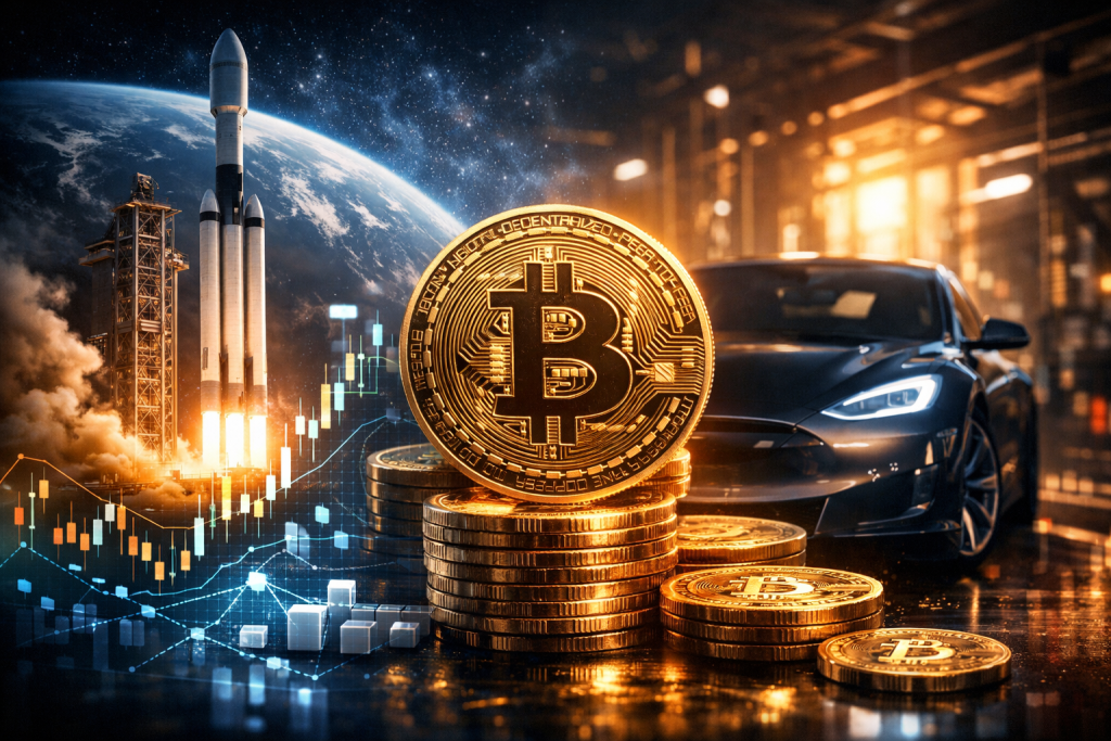SpaceX and Tesla: A Potential Merger to Control 30,000 Bitcoin – featured image