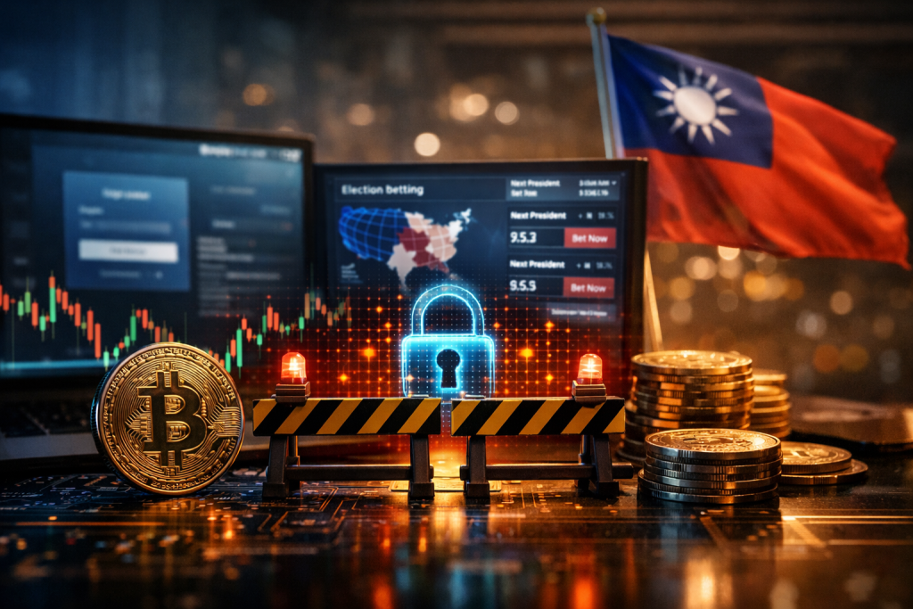 Taiwan Takes Stand Against Election Betting Platforms: Coinbase and Kalshi Blocked – featured image