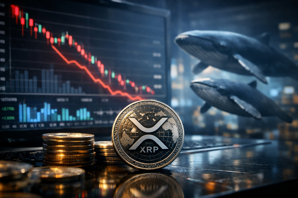 XRP Price Dips to $1.33 Amid Surge in Whale Activity – featured image